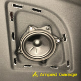 Amped Garage Model 3 Midrange Rear Parcel Shelf Speaker Adapter Set - Faital 4FE32 Speakers