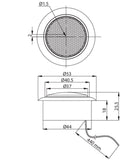 Dayton Audio  AN25F 1" Silk Dome tweeter (Pair