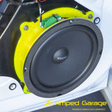 Amped Garage Model 3 Door Woofer Speaker Adapter Set - Focal ISU-200
